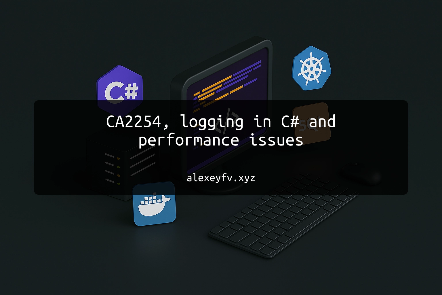 img of CA2254, logging in C# and performance issues